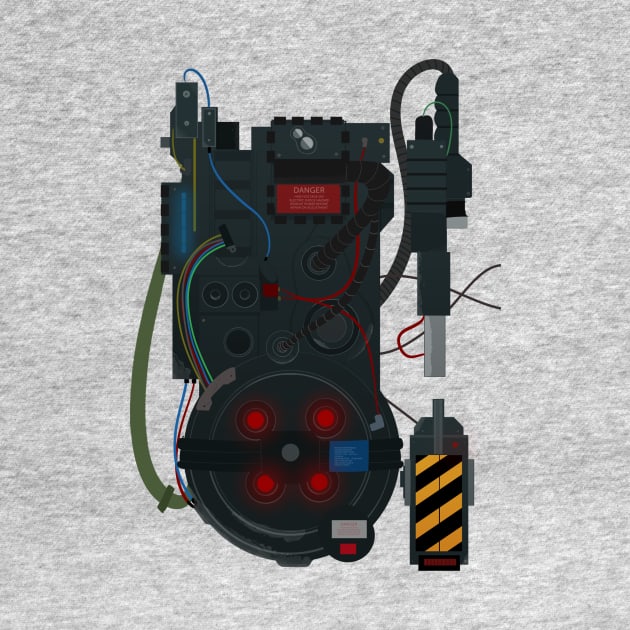 Ghostbusters Proton Pack by cheshirecatart